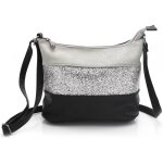 Sac bandouli�re paillettes femme multicolore - gris - gallantry