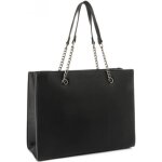Sac � main femme aux cha�nes - gallantry - grand format a4 - noir