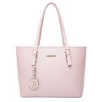 Sac � main femme fourre - tout grande capacit� - rose - gallantry