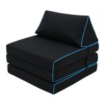 Canapé - lit futon pliable - matelas pliable - résistant à leau - chaise - lit convertible - sarcelle ... Canapé - lit futon pliable - matelas pliable - résistant à leau - chaise - lit convertible - sarcelle ...