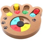 Gamelle anti glouton - noname - bois - 24x23. 5cm - pour chiens et chats - antidérapante Gamelle anti glouton - noname - bois - 24x23. 5cm - pour chiens et chats - antidérapante