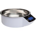 Gamelle avec balance int�gr�e - eyenimal - intelligent pet bowl - 1 l - blanc