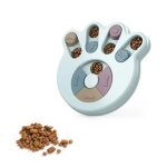 Gamelle bleu interactive pour chiens chats - bol anti - glouton puzzle dalimentation dressage stimulation ...