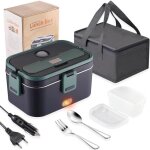 Gamelle chauffante rapide 1. 8laperil lunch box chauffante electrique 60w boite repas chauffante 12v ...