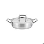 Gamhotel - sautoir inox 28x8cm induction