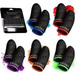 Gaming finger sleeve 10 pi�ces - compatibles avec tous les jeux mobiles - 2x bleu 2x rouge 2x vert 2x ...