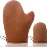 Gant applicateur autobronzant - marque - modle - brun - velours ponge membrane impermable - 2pcs