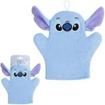 Gant de bain - cerd� - stitch - 10 x 20 x 15 cm - lavable - bleu