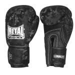 Gants de boxe de comp�tition noir mixte metal boxe mirror