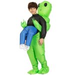Gant de bras fd0ut vert alien porter costume humain gonflable drle blow up cosplay costume party