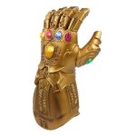 Gant de bras o0fr2 infinity gauntlet thanos golve avec 6 led light up gems pvc cadeau toy cosplay