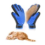 Gant de toilettage - gant brossage chat - 4 en 1 - silicone - pour chiens et chats - enlve les poils ...