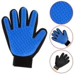 Gant de toilettage - brosse - massage - facile  nettoyer - pour chien et chat - taille moyenne