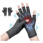 Gants chaleur et compression pour soulager la douleur de larthrite rhumatode et de larthrose - hommes ...