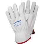 Gants de protection goodyear gants en cuir pleine fleur taille 10 couleur blanche gants de travail