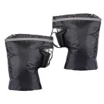 Gants de guidon moto - universel - hiver - imperméables - anti - froid - réfléchissants Gants de guidon moto - universel - hiver - imperméables - anti - froid - réfléchissants