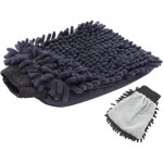 Gant de lavage microfibre entretient voiture / chiffon double face anti rayures pour mnage maison voiture ...