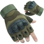 Gants militaires combat tactiques pour hommes a demi - doigt gants sport et� pour moto motocross scooter ...