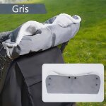 Gants pour poussette - xvx - gris - chauds imperm�ables au gel et au vent �pais doubl�s polaire accessoires ...