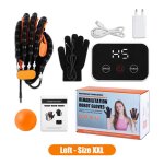 Gants de robot de r��ducation portables dispositif dentra�nement pour linfarctus c�r�bral left hand - ...