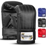 Gants de sac - farabi sports - gants de boxe & entra�nement - cuir synth�tique - mma boxe kickboxing ...