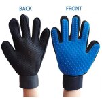 Gant de toilettage - silicone - caoutchouc - massage - hygine animale