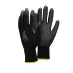 Gants de travail en pu ecd germany - taille 8 - m - noir - pour mécanicien Gants de travail en pu ecd germany - taille 8 - m - noir - pour mécanicien