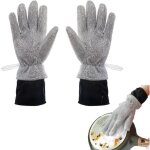 Gants de vaisselle en fil m�tallique gants de nettoyage de vaisselle r�utilisables outils de nettoyage ...