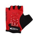 Gants de vlo court pour enfant manufacturas ges blanc et rouge - tall bike