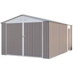 Garage métal nevada avec porte battante - 1536 m² Garage métal nevada avec porte battante - 1536 m²