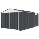 Garage métal houston 1536 m² - anthracite Garage métal houston 1536 m² - anthracite