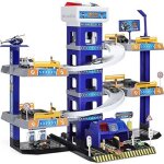 Garage de voiture pour enfants - zgeer - car garage playset pour voitures - batterie - alliage