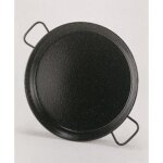 Po�le � pa�lla - garcima - 50 cm - acier �maill� - 14 portions - compatible gaz