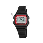 Montre enfant - calypso - calypso digitale noire - affichage digital - botier rectangulaire - sportif ...