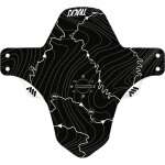 Garde - boue - all mountain style - tracks - noir / blanc - vtt all mountain