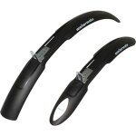 Garde boue vtt av + ar 20 - 24 polisport colorado noir pour v - brake (paire)