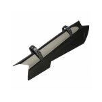 Garde - boue vtt - p2r - m2 - noir - fixation facile - protection cadre efficace