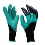 Gants de jardinage garden genie - marque garden genie - avec griffes en plastique abs - couleur verte ... Gants de jardinage garden genie - marque garden genie - avec griffes en plastique abs - couleur verte ...