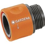 Raccord filet� - gardena - 34 917 - 50 - filetage 265 mm - s�curit� enfant - plastique