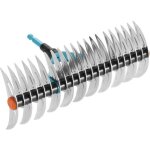 Gardena rteau - scarificateur 35cm combisystem - lames acier galvanis press? anti - mousse et miettage ...