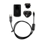 Garmin chargeur secteur - avec cable mini et micro usb et adaptateur eu - noir