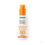 Garnier ambre solaire hydra protect 24h spray protecteur solaire spf50 150 ml Garnier ambre solaire hydra protect 24h spray protecteur solaire spf50 150 ml