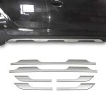 Garniture baguette de porte latrale pour dacia duster 2018 - 2024 acier inox 6pcs