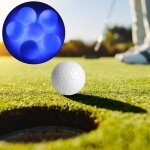 Garosa balle de golf led 6pcs balle de golf lumineuse led en caoutchouc synthtique attrayante pour formation ...