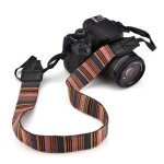 Garosa bandoulire pour appareil photo sangle de ceinture de camra universelle en tissu polyester color ...