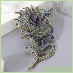 Garosa broche femme femmes alliage �l�gant rhinestones broche �pingle bijoux accessoire v�tement obf ...