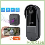 Garosa cam�ra annulaire ext�rieure sans fil sonnette vid�o intelligente cam�ra sans fil avec vid�o hd ...