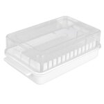 Garosa coffret fromage bote de coupe de beurre domestique bote de rangement de conteneur de beurre ...