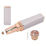 Garosa pilateur  lvres pour le visage 2 in1 tondeuse  sourcils lectrique pour femmes dispositif ...