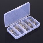 Garosa hameon de pche mixte 50pcs 50 pcs / bote hameon aiguis hameon triple 5 tailles 2 / 4 / 6 ...